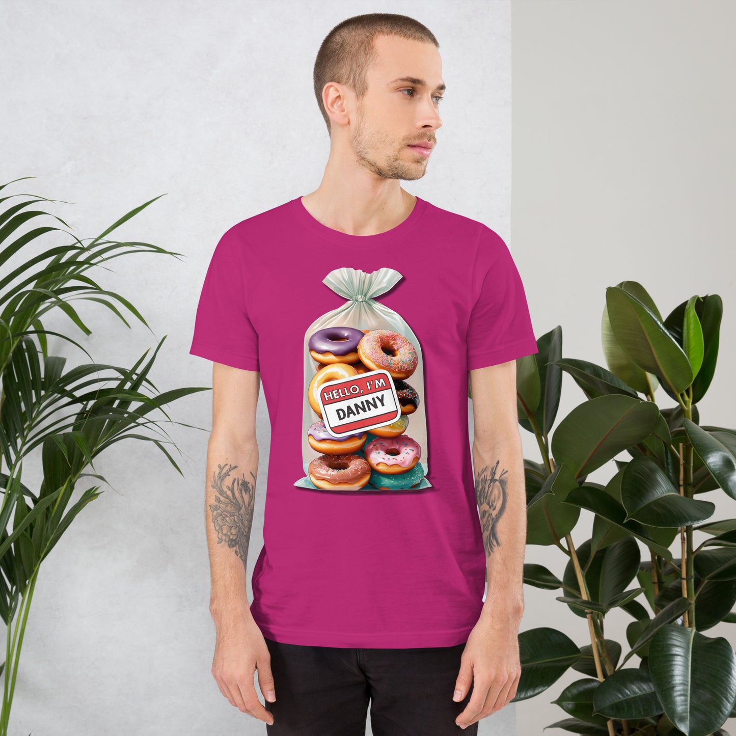 Danny Bag-a-Doughnuts Unisex t-shirt