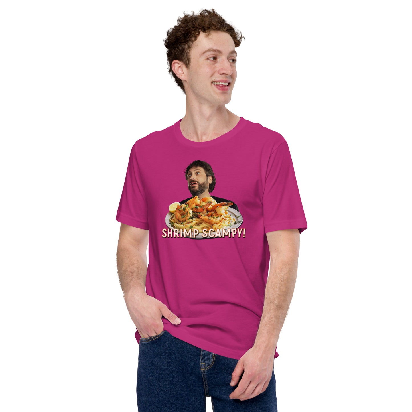 SHRIMP SCAMPY Unisex t-shirt
