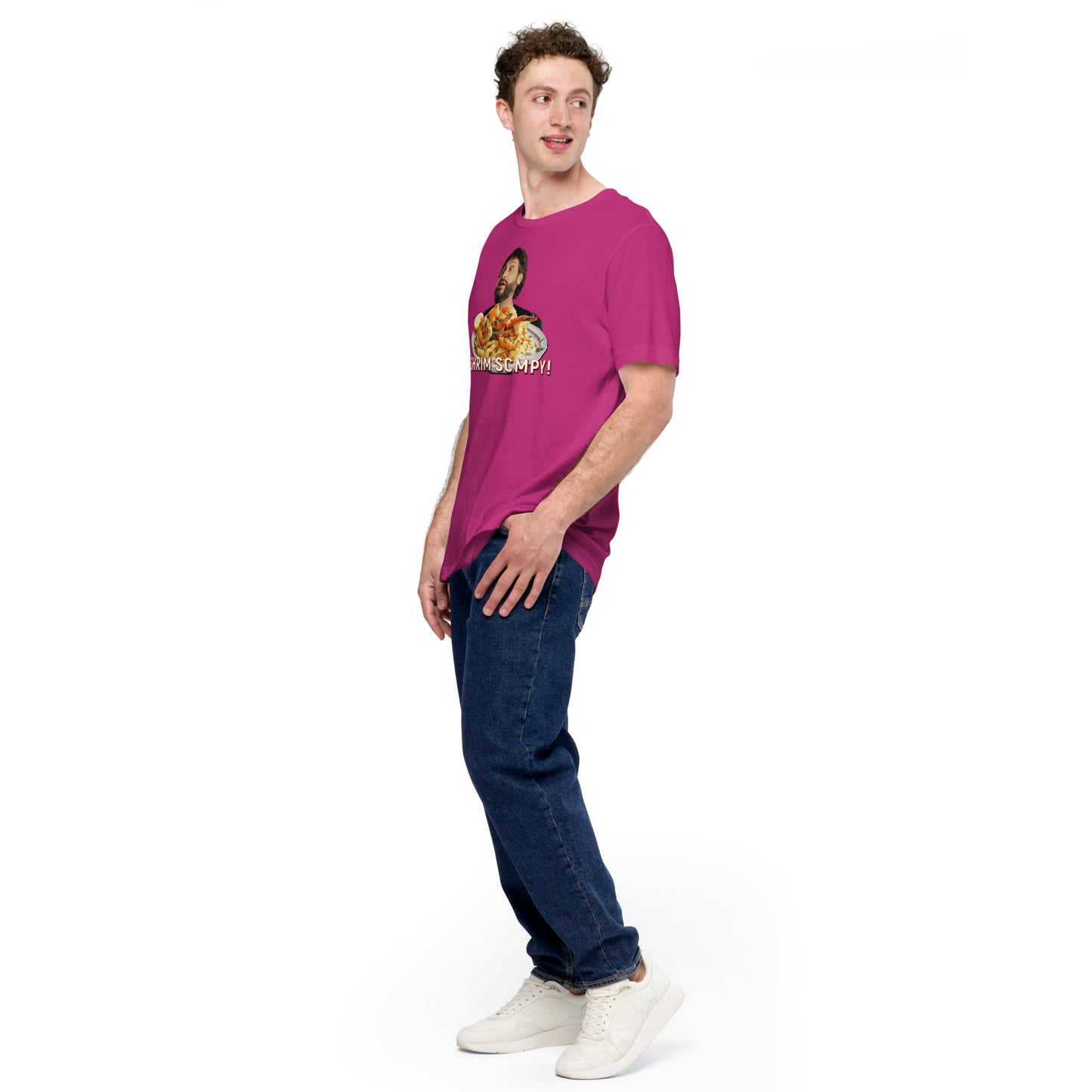 SHRIMP SCAMPY Unisex t-shirt