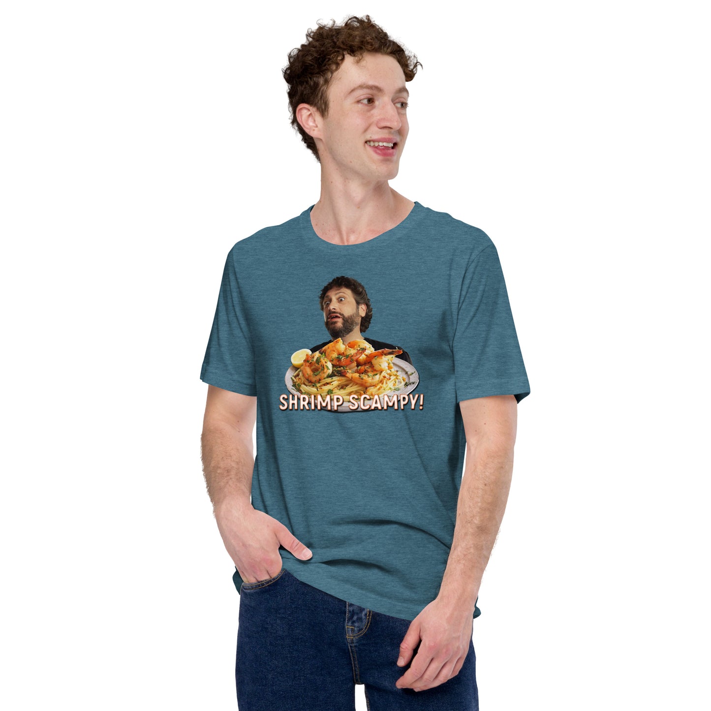 SHRIMP SCAMPY Unisex t-shirt