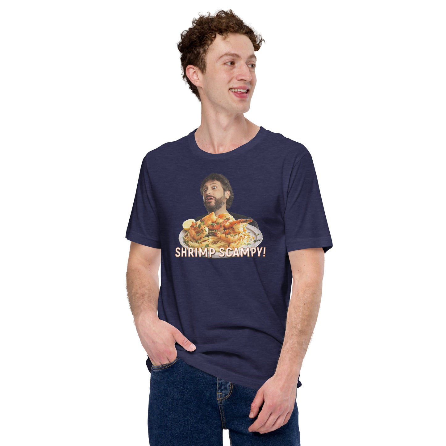 SHRIMP SCAMPY Unisex t-shirt