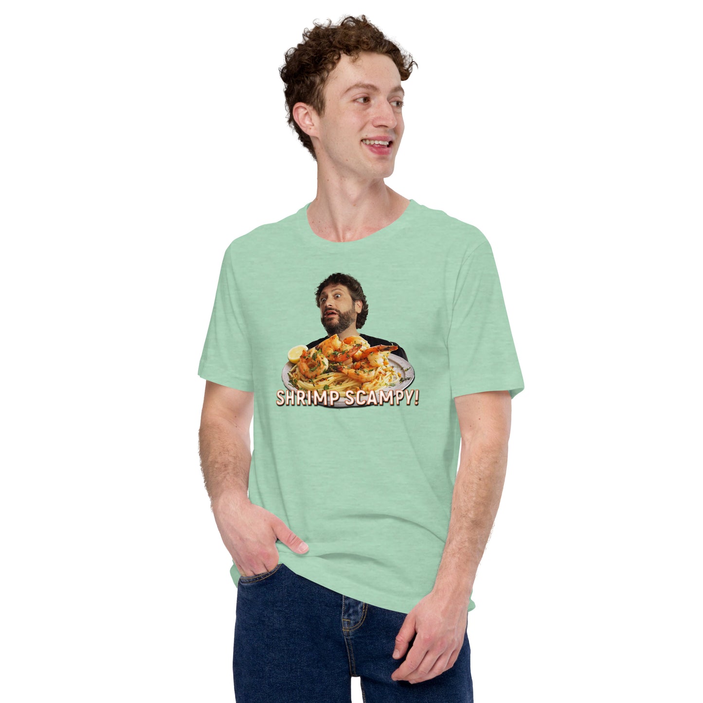 SHRIMP SCAMPY Unisex t-shirt