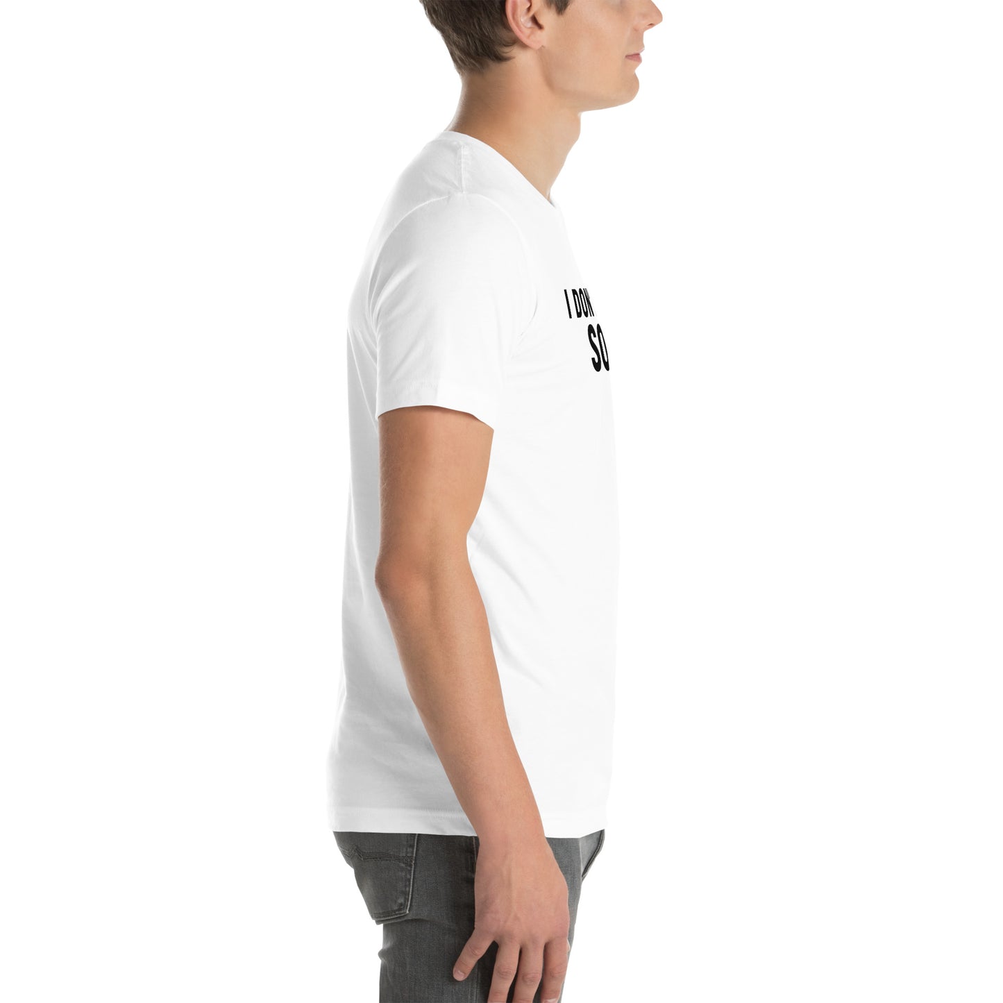 I DON'T TRUST SOUP Unisex t-shirt