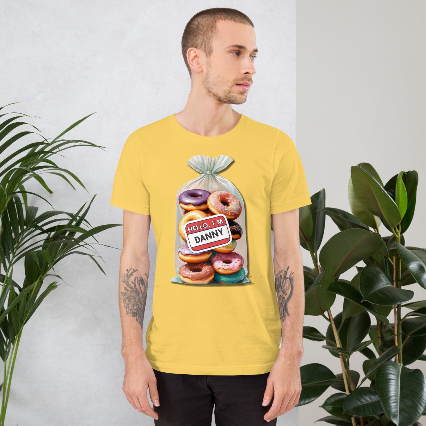 Danny Bag-a-Doughnuts Unisex t-shirt