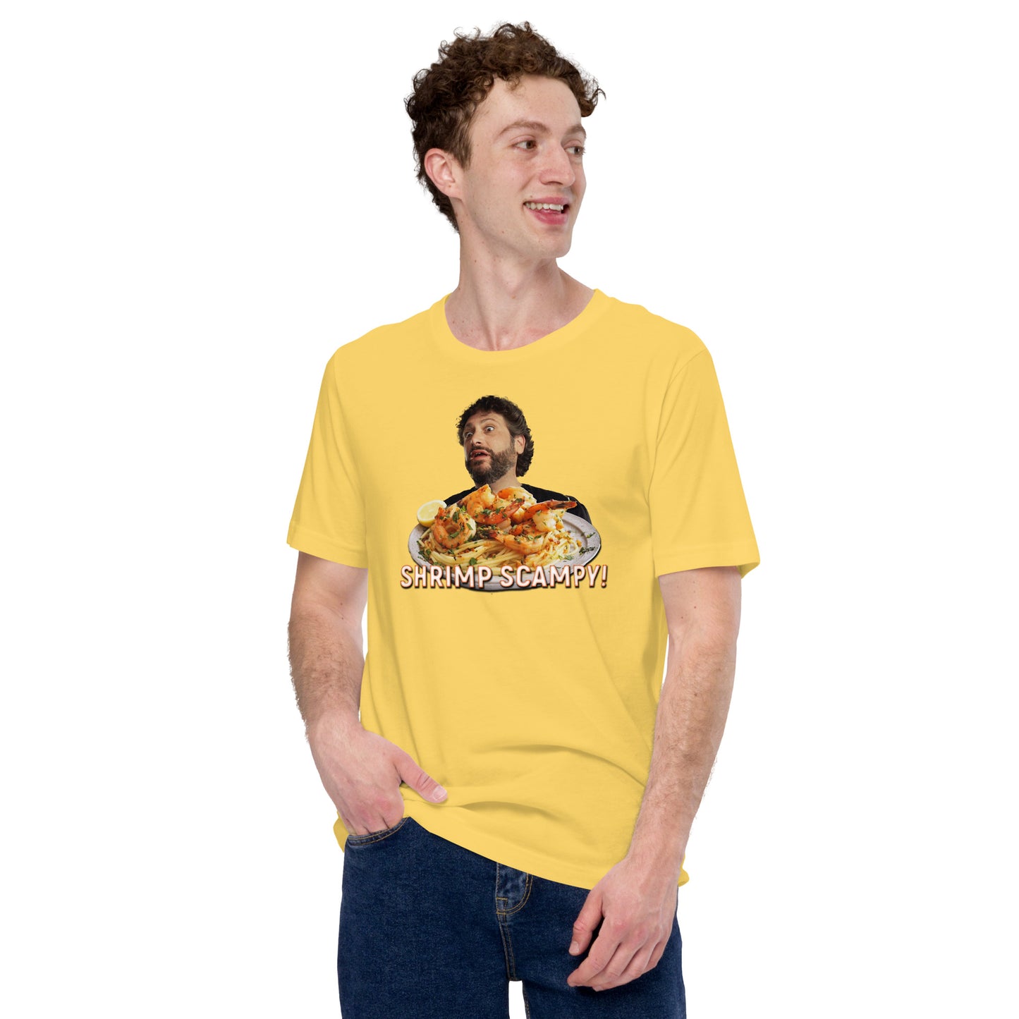 SHRIMP SCAMPY Unisex t-shirt