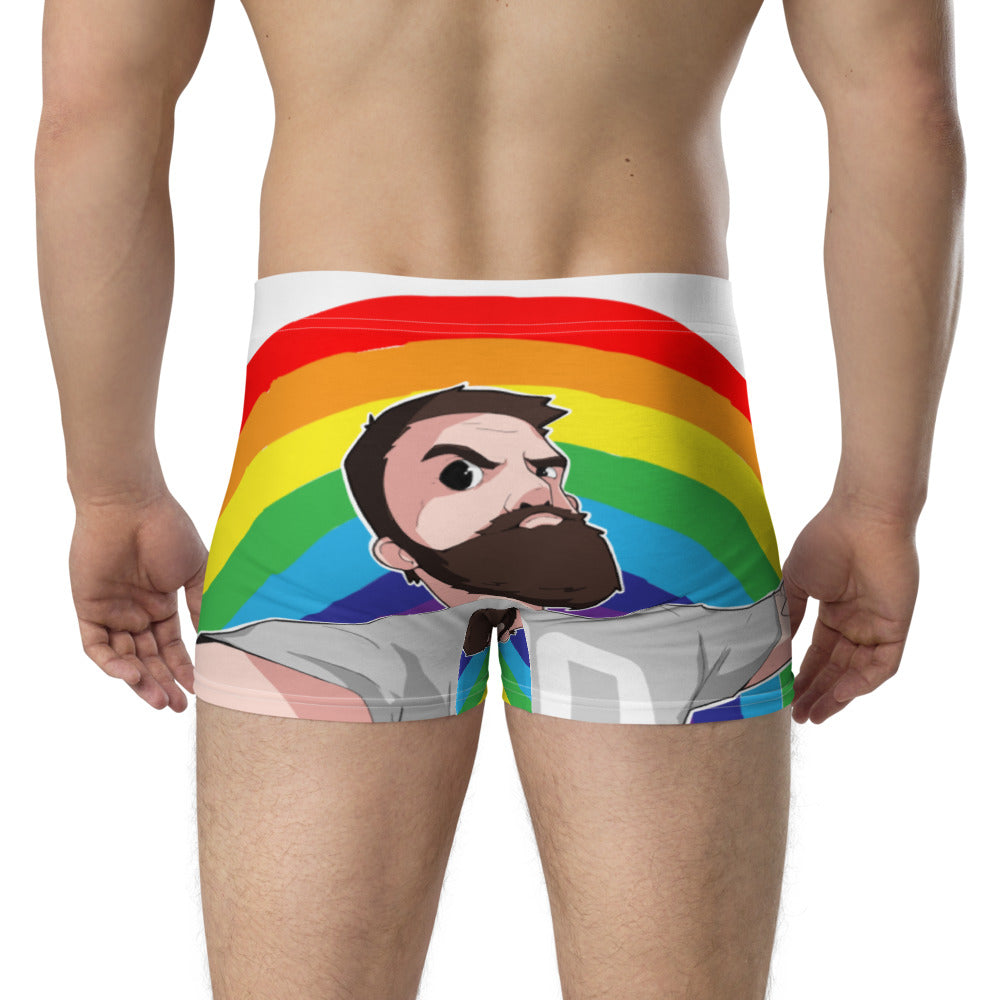 HA!  My face is on your junk! - Boxer Briefs