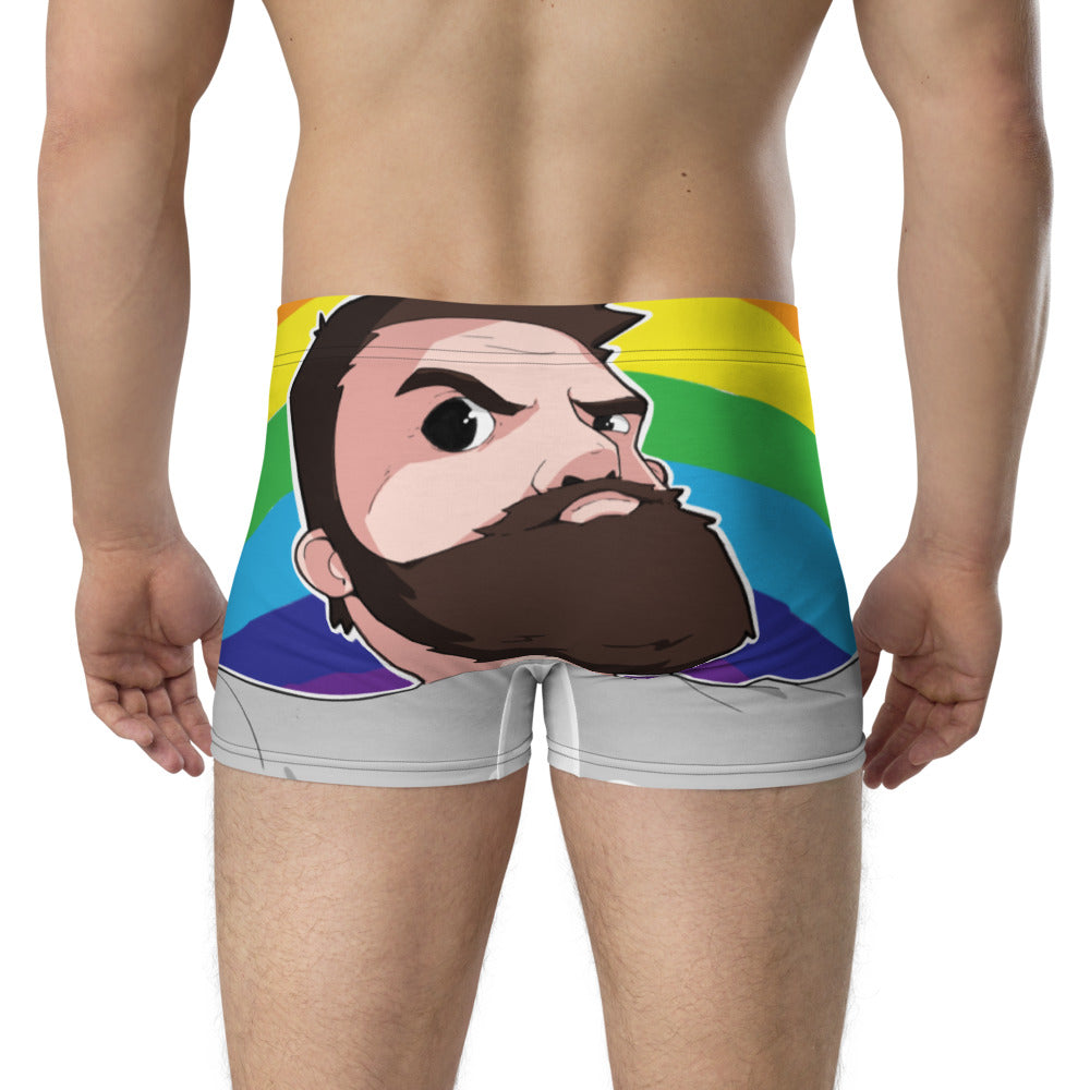 Ha!  It looks like I'm trying to open a door over your DONG! - Boxer Briefs