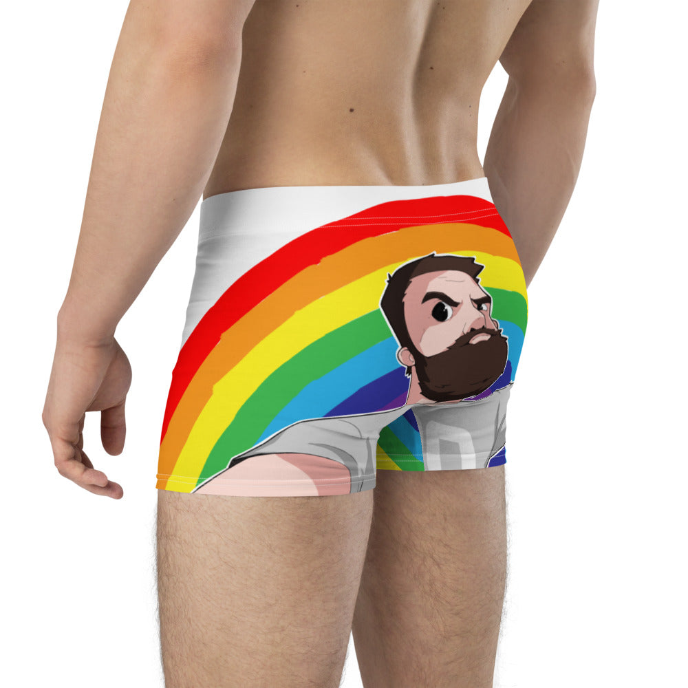 HA!  My face is on your junk! - Boxer Briefs