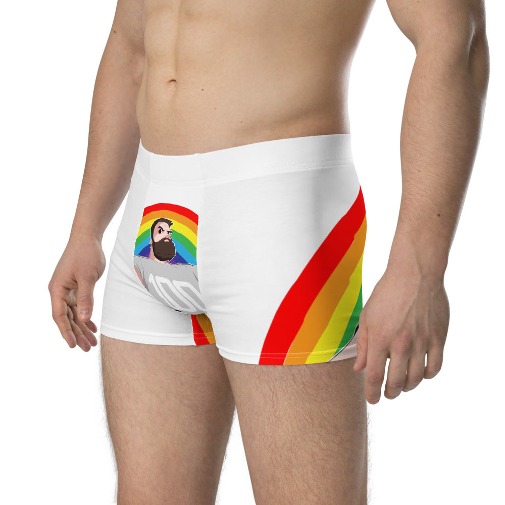 HA!  My face is on your junk! - Boxer Briefs