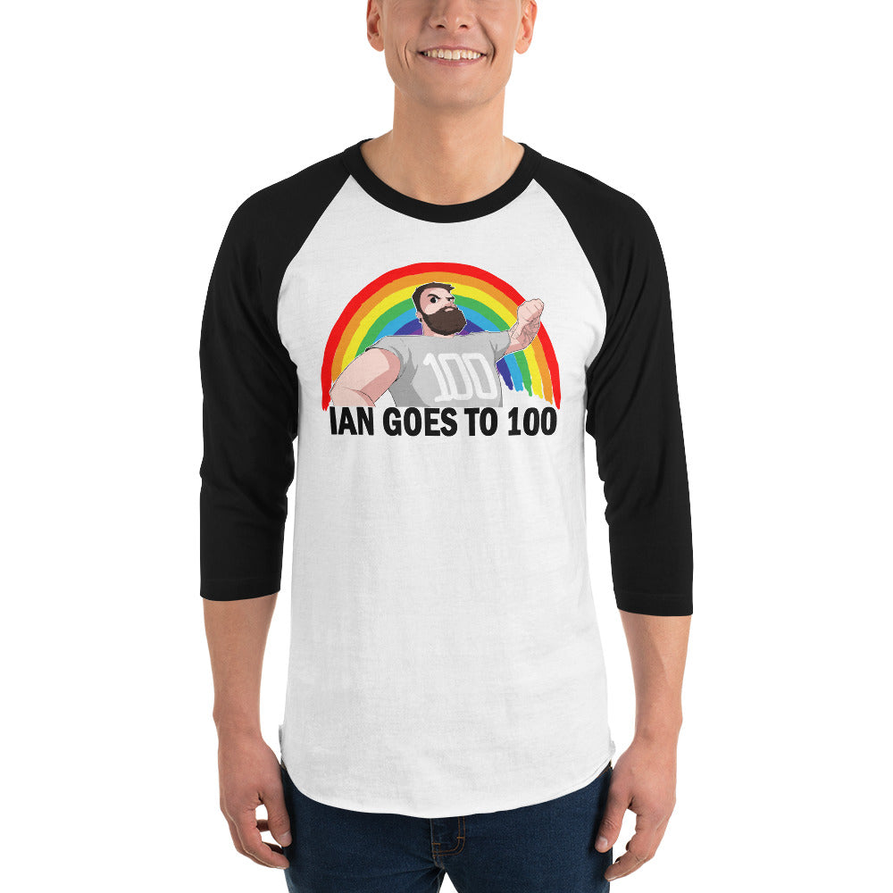 3/4 sleeve raglan shirt