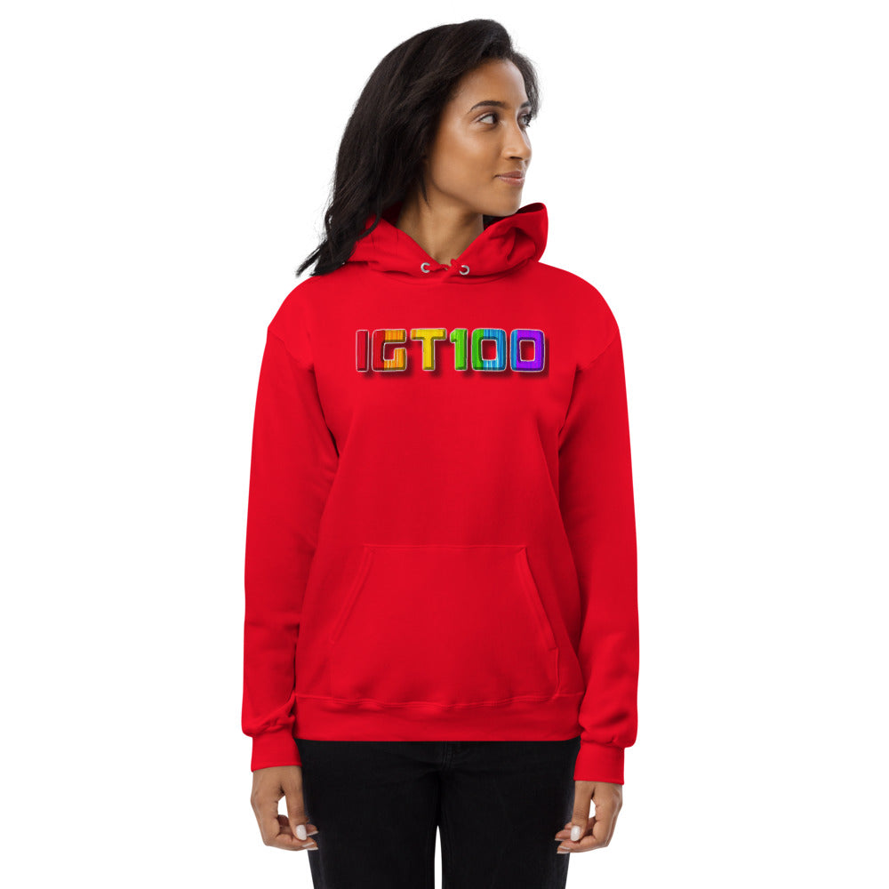 Unisex fleece hoodie