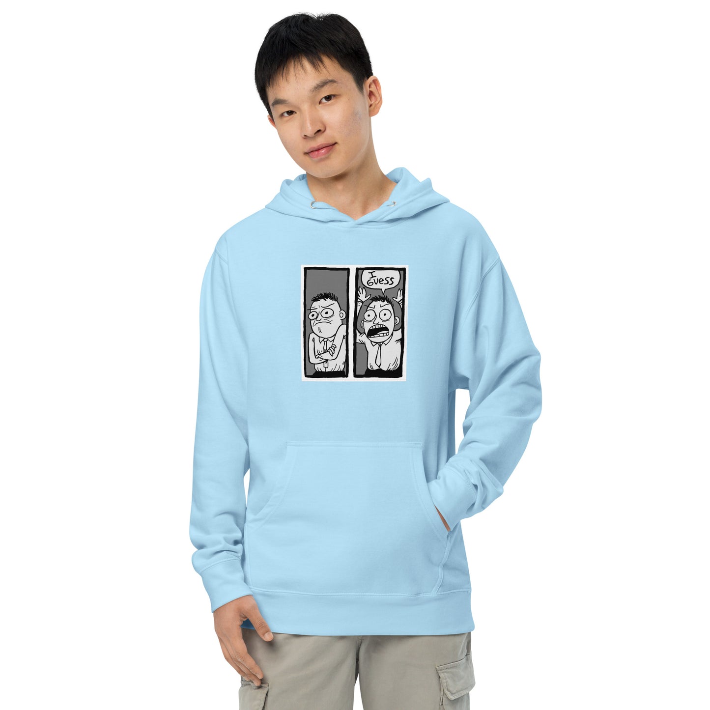 Unisex midweight hoodie