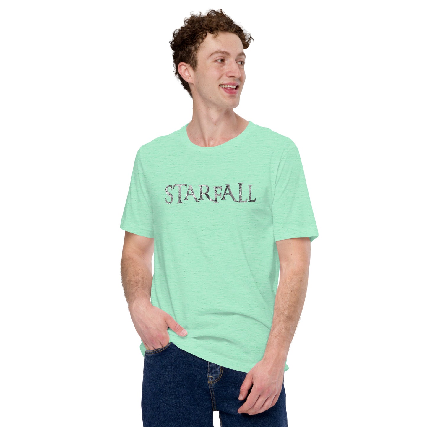 STARFALL TEXTURED Unisex t-shirt