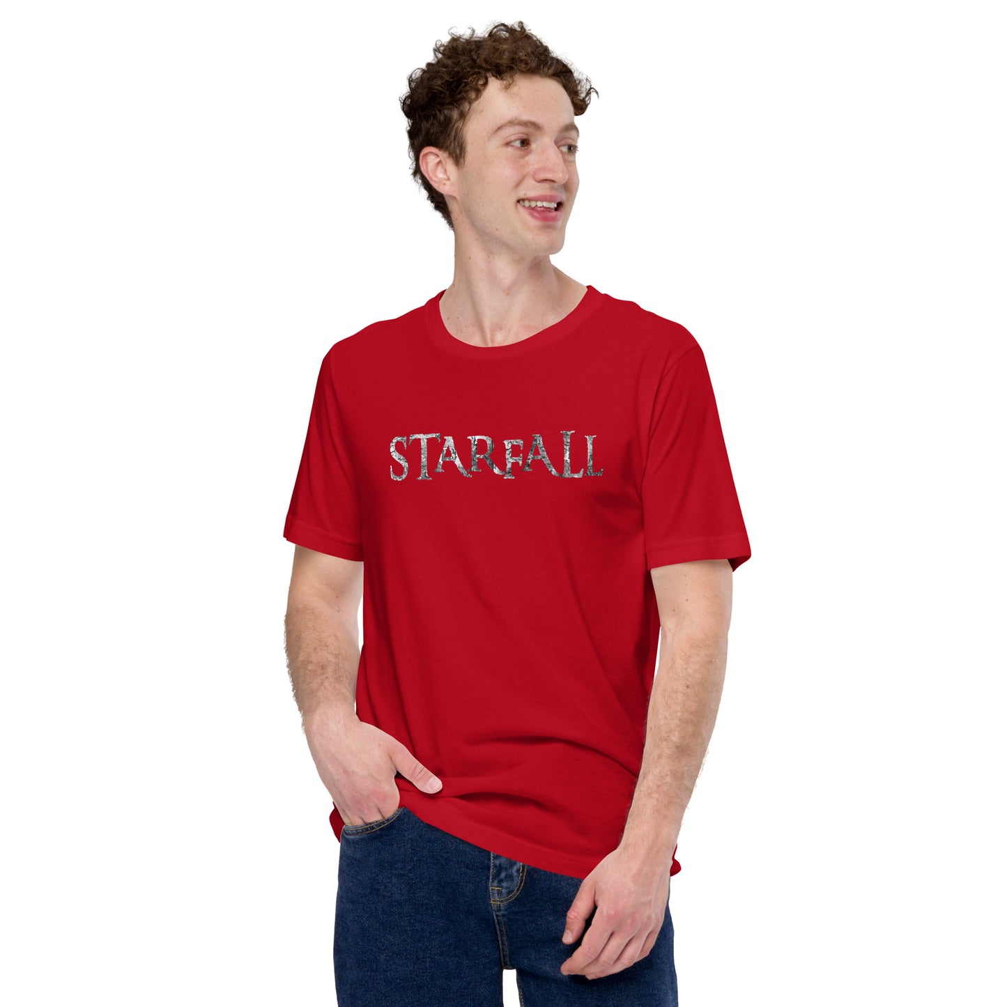 STARFALL TEXTURED Unisex t-shirt