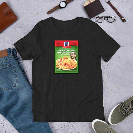 McBigdick Shrimp Scampi Unisex t-shirt