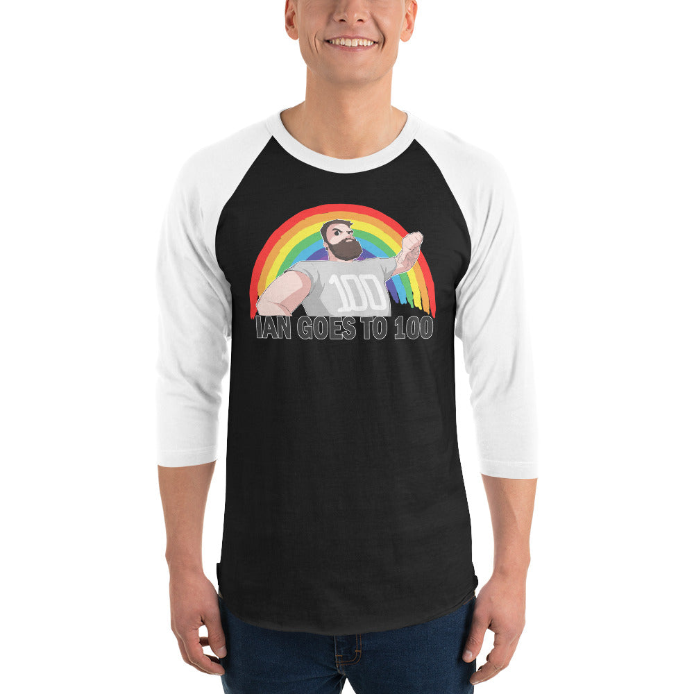 3/4 sleeve raglan shirt