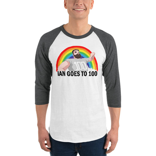 3/4 sleeve raglan shirt